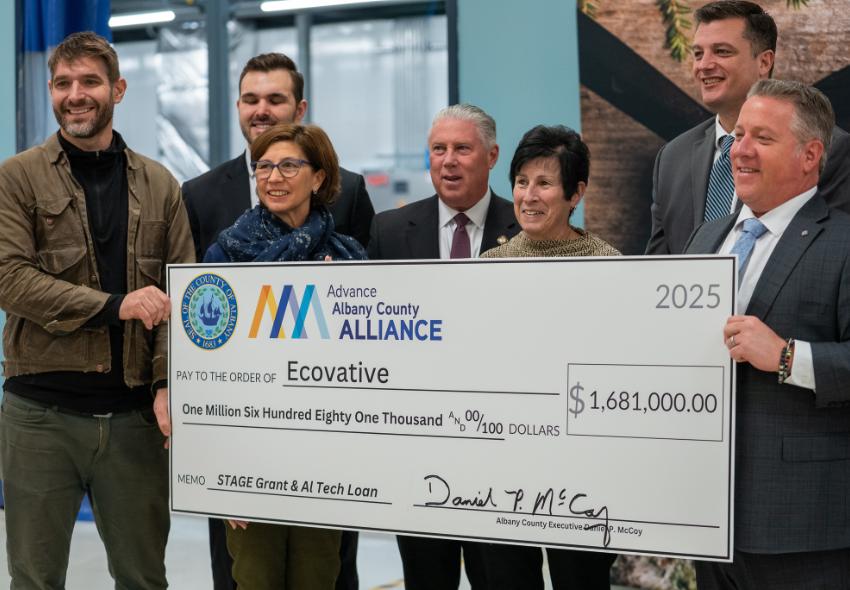 Advance Albany County Alliance Marks Historic Investment in Ecovative